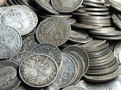 Grams threepence 925 - 21,