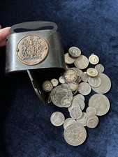 Vintage Coin & Savings Tin