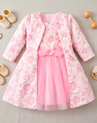 Girls pink floral flower - pink,