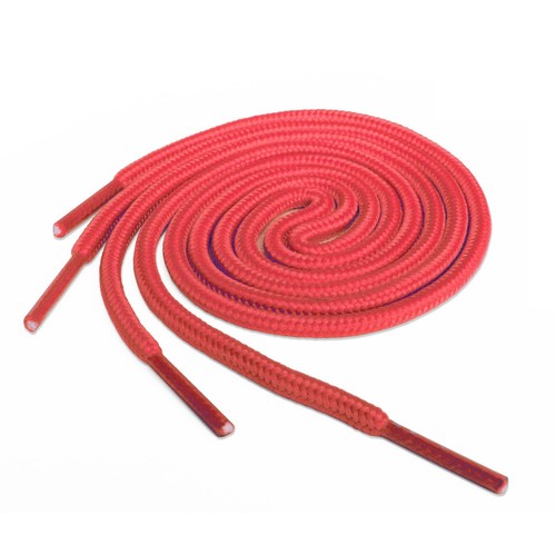 Round shoe laces - round, coloured