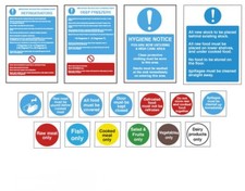 Food Storage Signs Kitchen