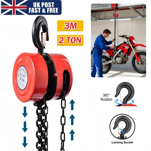 Ton chain hoist block - hoist, and