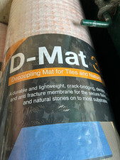 30m x 1m Nicobond Ditra mat.  3 unopened rolls 1 with a small amount missing