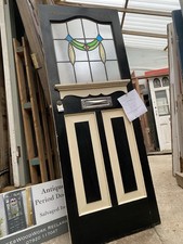 ANTIQUE FRONT DOOR VICTORIAN /