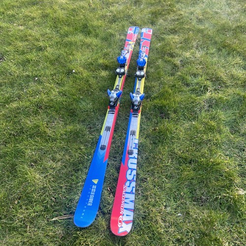 Vintage salomon race skis - race,