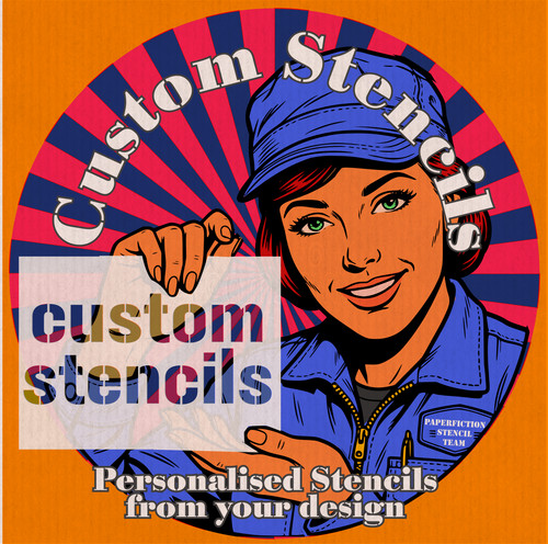 Stencil with personalised - stencil,