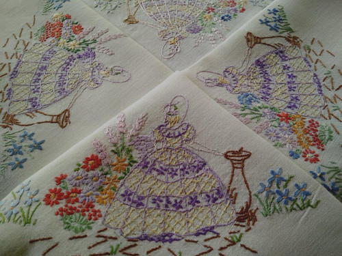 Sweet purple crinoline - sweet, lady