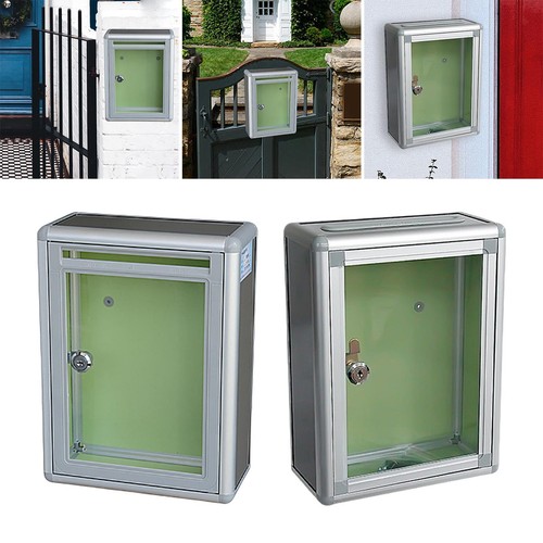 Suggestion box with lock - with,