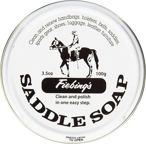 Fiebing white saddle - fiebing's,