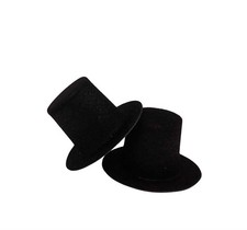 Dolls House Top Hat Black