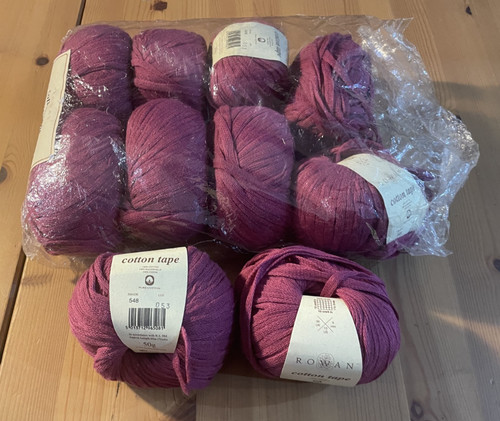 Rowan cotton tape x10 balls - rowan,