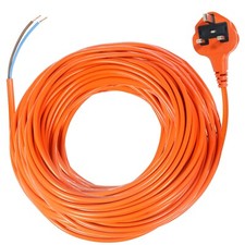 Power Cable for BLACK & DECKER Lawnmower Strimmer Trimmer 20M Mains Lead Plug