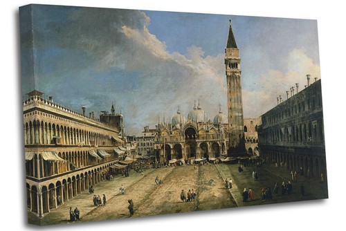 Canaletto the piazza - , san