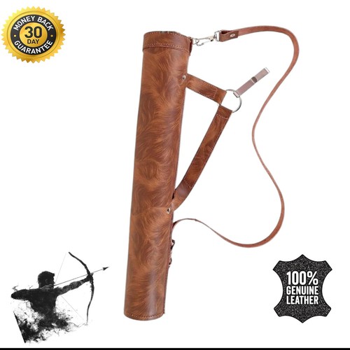 Archery quiver leather - quiver,