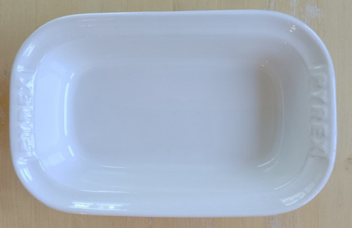 Vintage pyrex ceramic roasting - vintage,