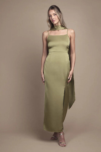 Oasis olive maxi - oasis, dress