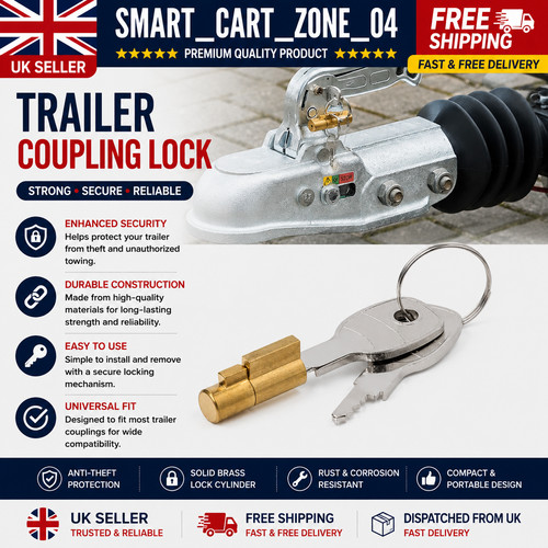 Trailer caravan hitch coupling - trailer,