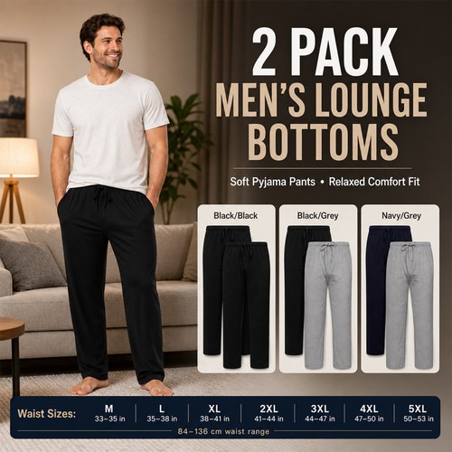 Mens lounge bottoms - mens,