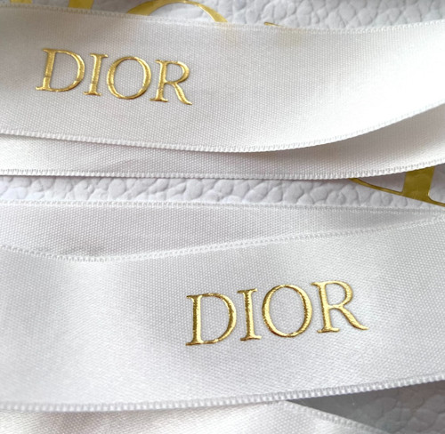 Dior white satin - dior, gold