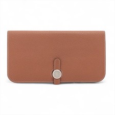Hermès Dogon Long Togo Long Wallet Gold Silver Metal Fittings Y: 2020
