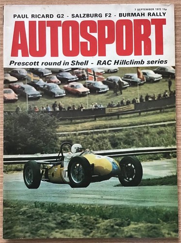 Autosport magazine sep - magazine, 1972