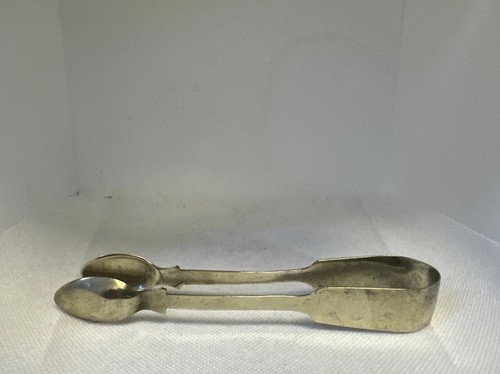 Antique silver spoon sugar - silver,