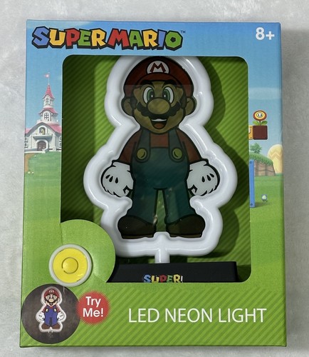 Super mario led neon light - mario,