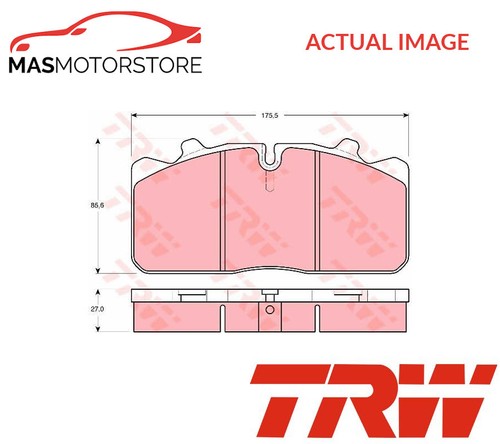 Brake pads set - pads, braking