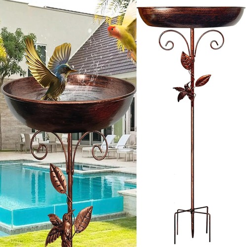 Garden bird bath sturdy - garden,