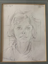 1980's Lucian Freud Portrait