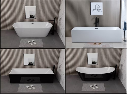 Freestanding double ended - double,