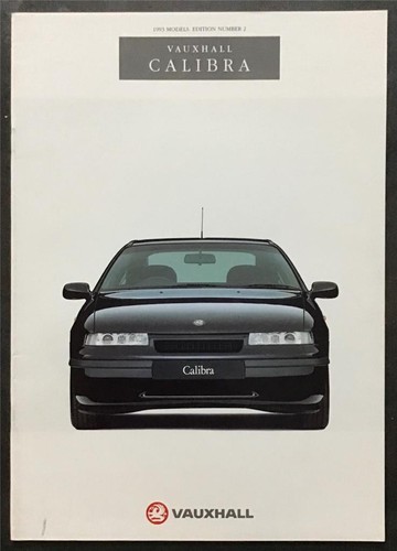 Vauxhall calibra car - calibra, range