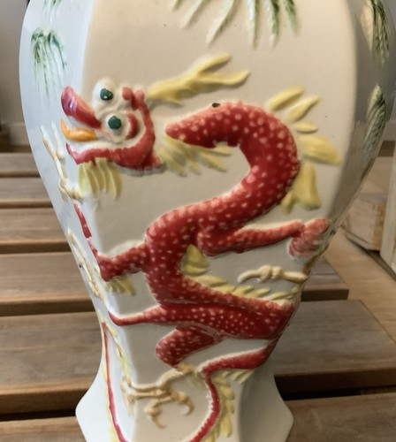 Studio pottery vase and - a,