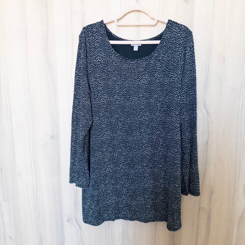 Jill tunic black - jill, xl