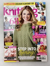 Simply Knitting Magazine & Alan Dart Pattern - Hattie Holstein Cow Toy Pattern
