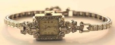 ELOGA - ART DECO14K WHITE GOLD