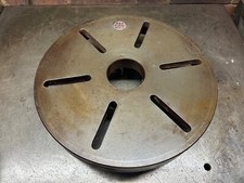 D1-6 lathe faceplate. 14" Colchester triumph, Harrison. Inc Vat