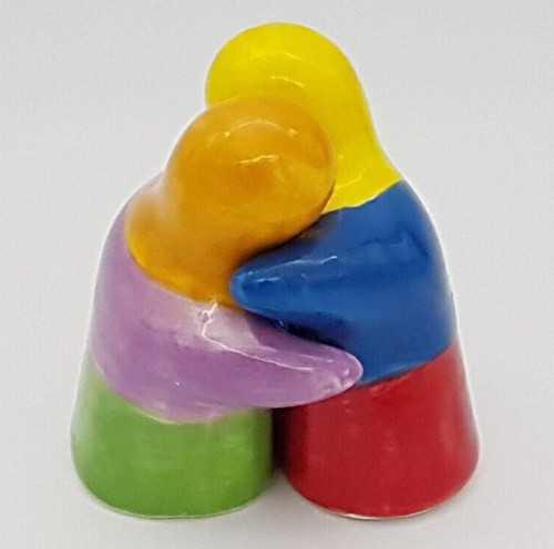 Spanish hugging salt - spanish, pepper
