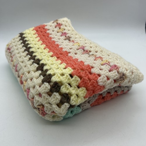 Crochet granny throw blanket - crochet,