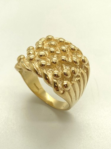 9ct yellow solid gold row - 9ct,