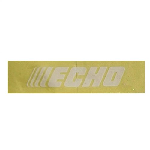 Echo label chainsaw decal - echo,