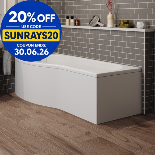 1600 700mm bath panel pack - panel,