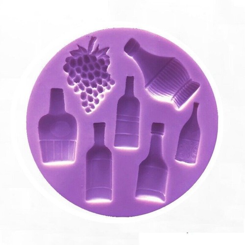 Sugarcraft wine bottle - wine,