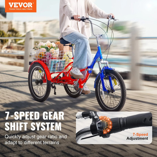 Folding adult tricycle - adult,