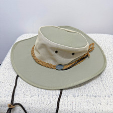 Barmah Canvas Drover Hat