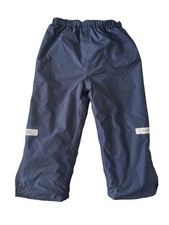Jojo Maman Bebe padded  fleece-lined waterproof trousers age 3-4 years, Navy