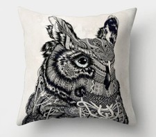 Fun Owl  Reading on armchair