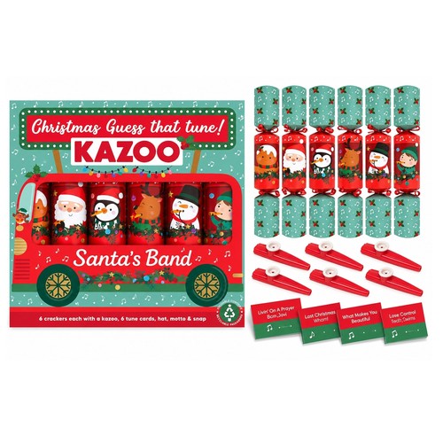 Kazoo christmas crackers - 6,
