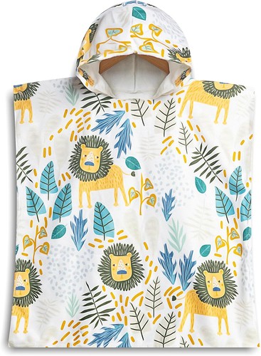 Hooded poncho towel - poncho,