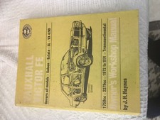 haynes manual Vauxhall Victor